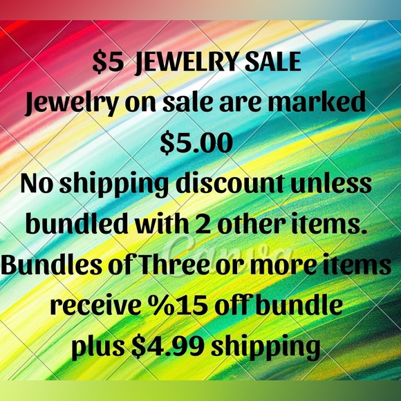Five Dollar Jewelry Sale - Picture 1 of 1